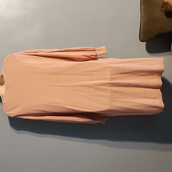 Wild fable pink light weight long cardigan sweater duster size medium - Picture 16 of 17